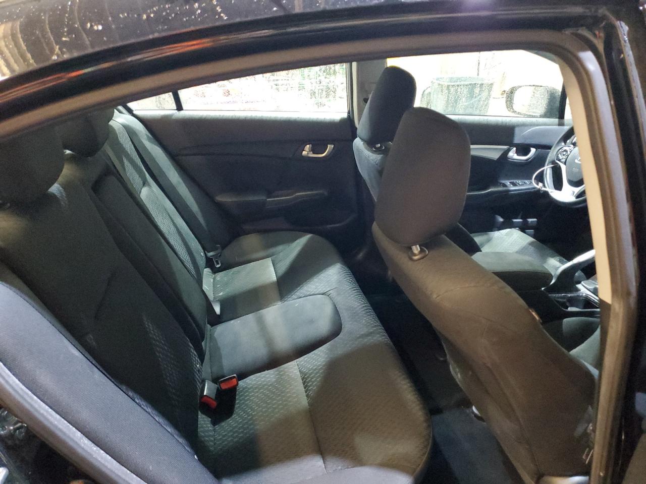 2015 Honda Civic VIN 19XFB2F82FE033112 Copart auction photo, front end / side damage thumbnail 10