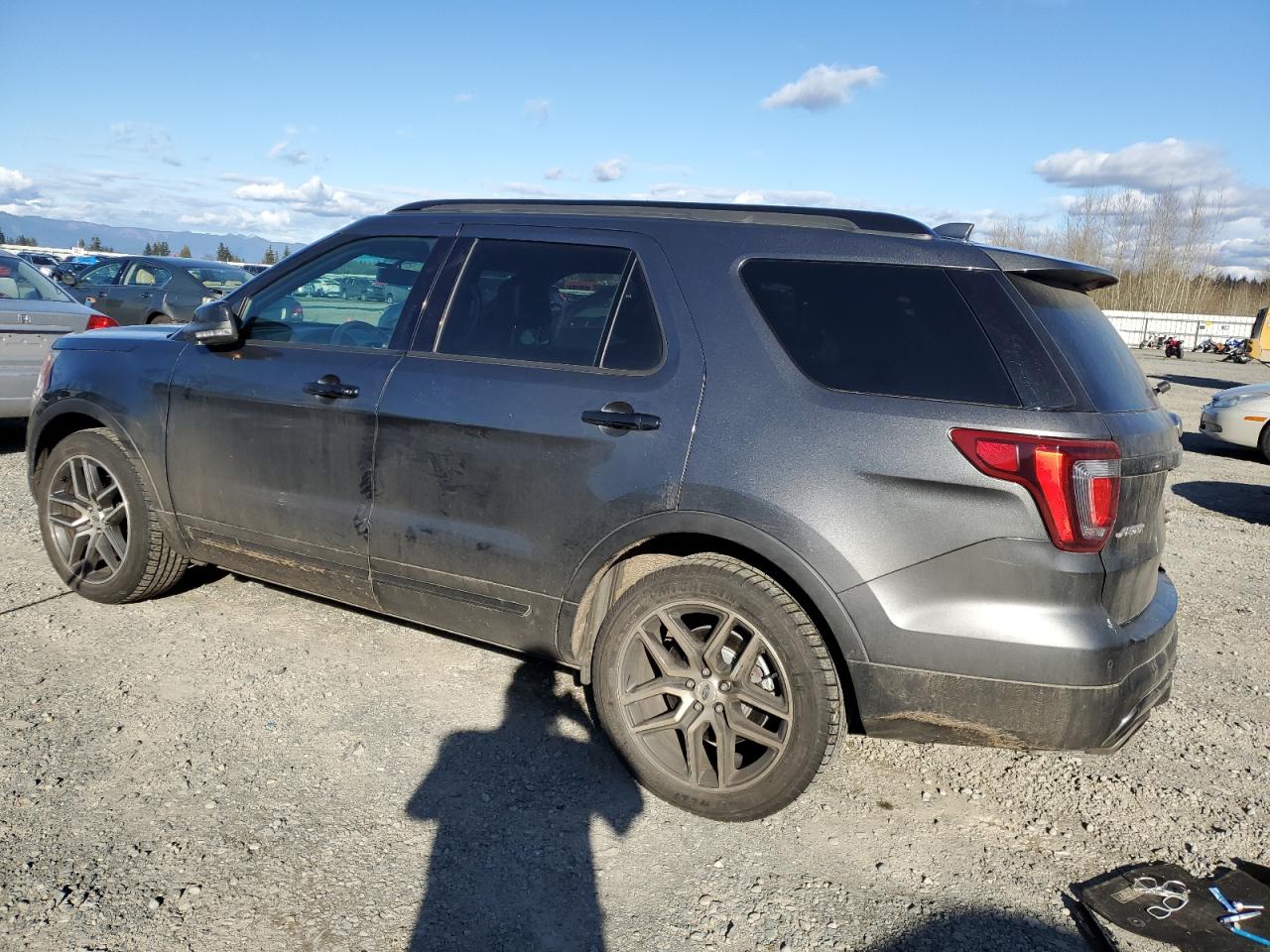 2016 Ford Explorer VIN 1FM5K8GT4GGC60008 Copart auction photo, rear end damage thumbnail 2