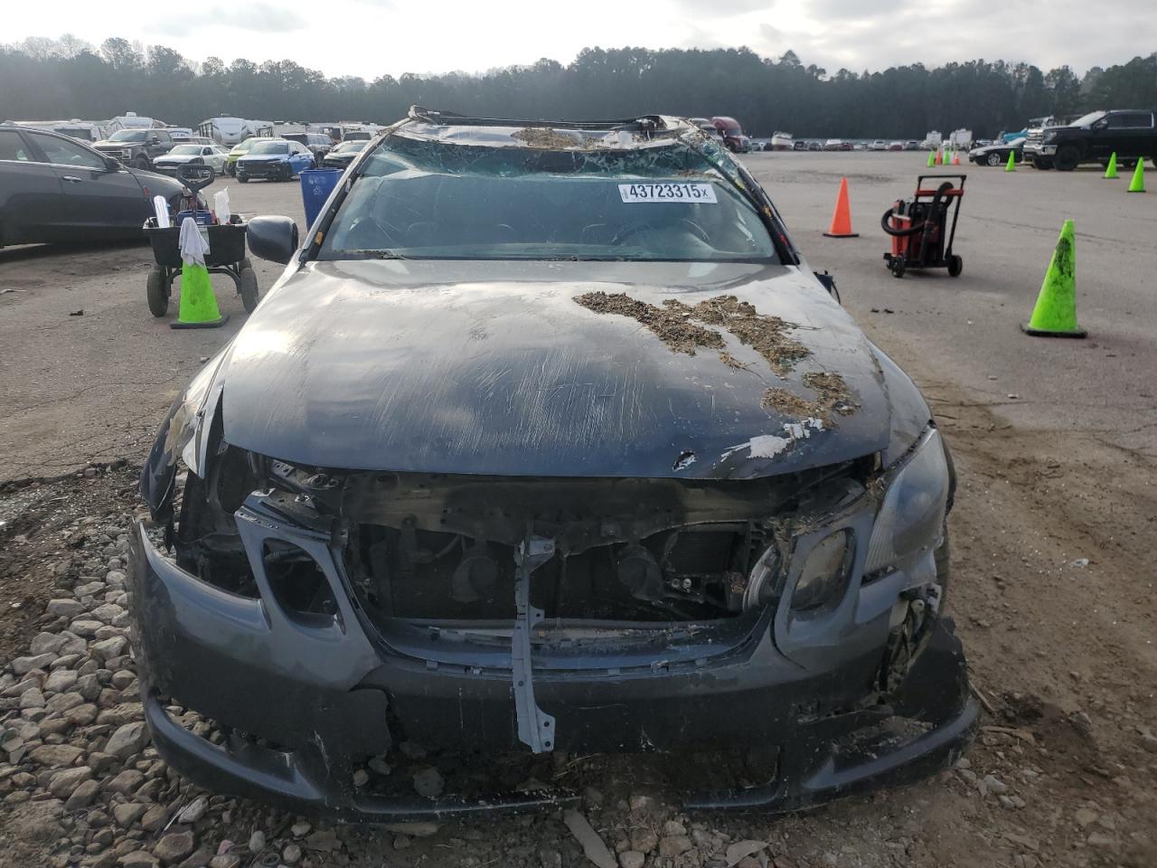 2007 Lexus GS VIN JTHBE96S170013050 Copart auction photo, all over damage thumbnail 5