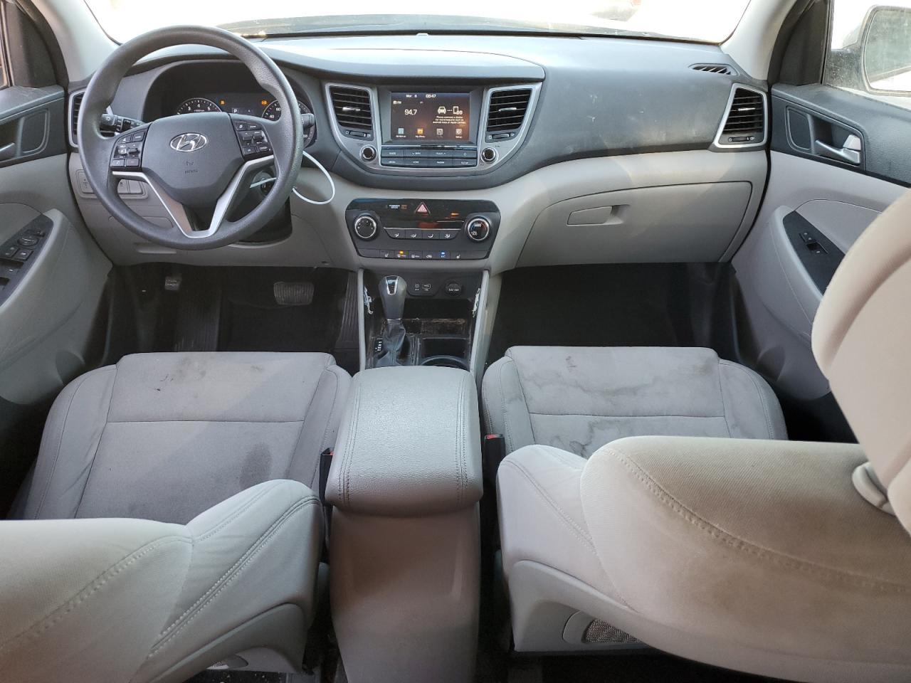 2018 Hyundai Tucson VIN KM8J3CA47JU674781 Copart auction photo, front end / side damage thumbnail 8