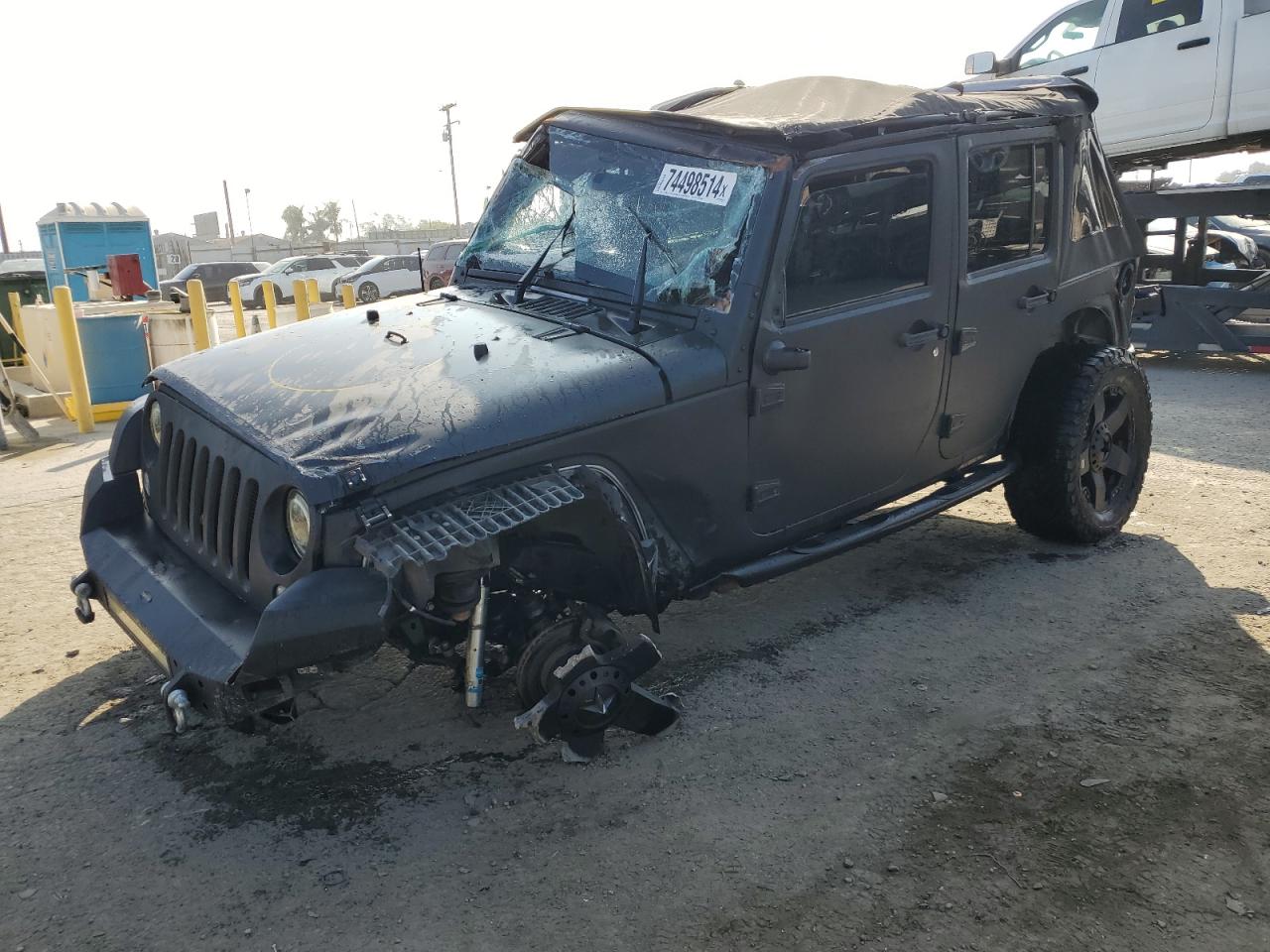 2016 Jeep Wrangler VIN 1C4BJWDGXGL216656