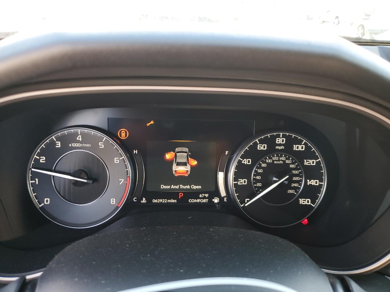 2021 Acura TLX VIN 19UUB5F61MA000935 Copart auction photo, rear end / side damage thumbnail 9