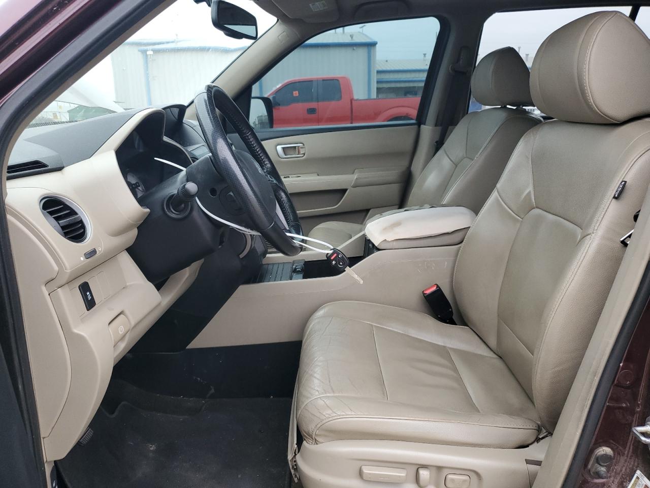 2014 Honda Pilot VIN 5FNYF3H51EB023136 Copart auction photo, front end / rear end damage thumbnail 7