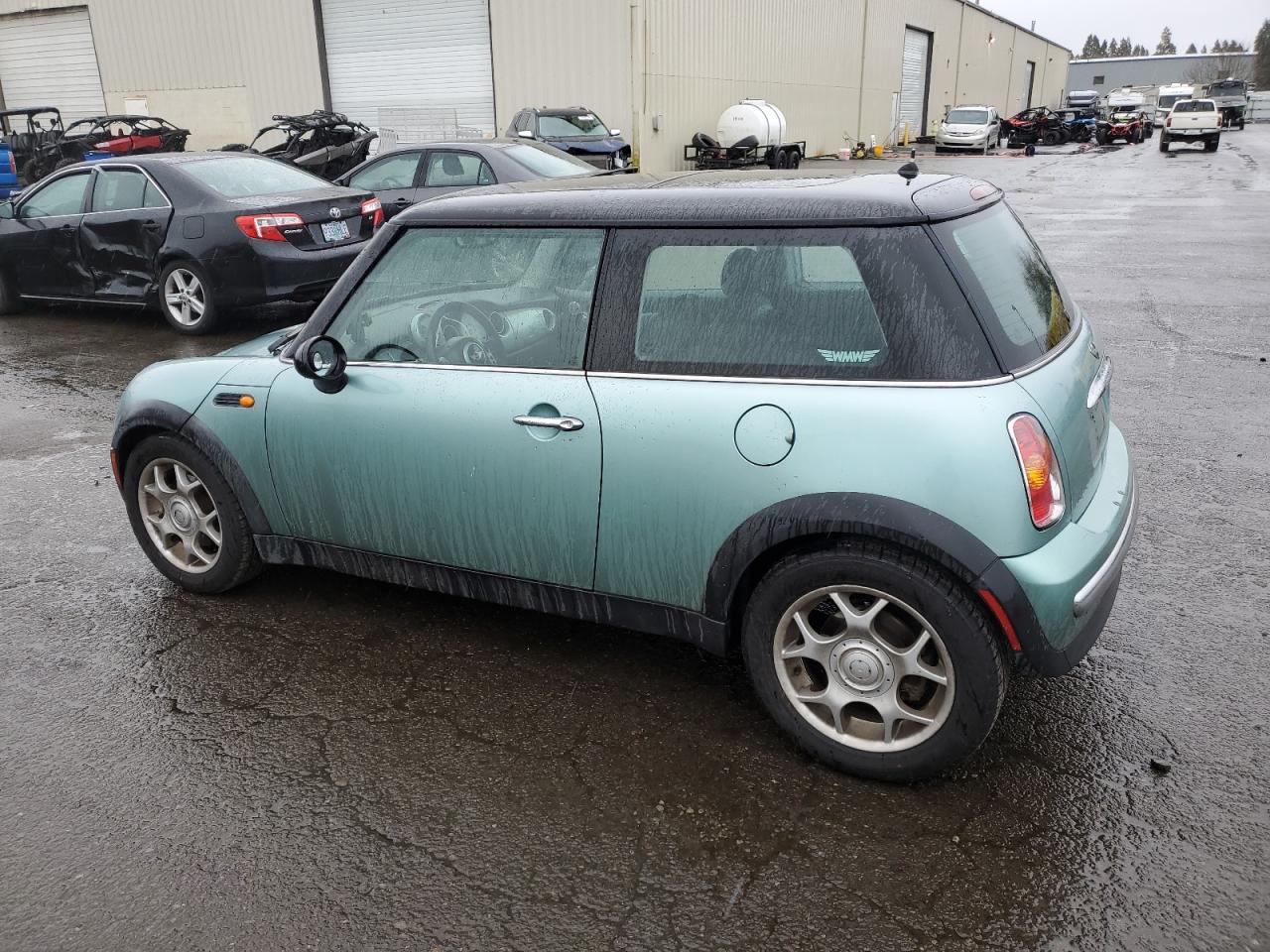 2002 MINI Cooper VIN WMWRC33482TC36332 Copart auction photo, all over damage thumbnail 2