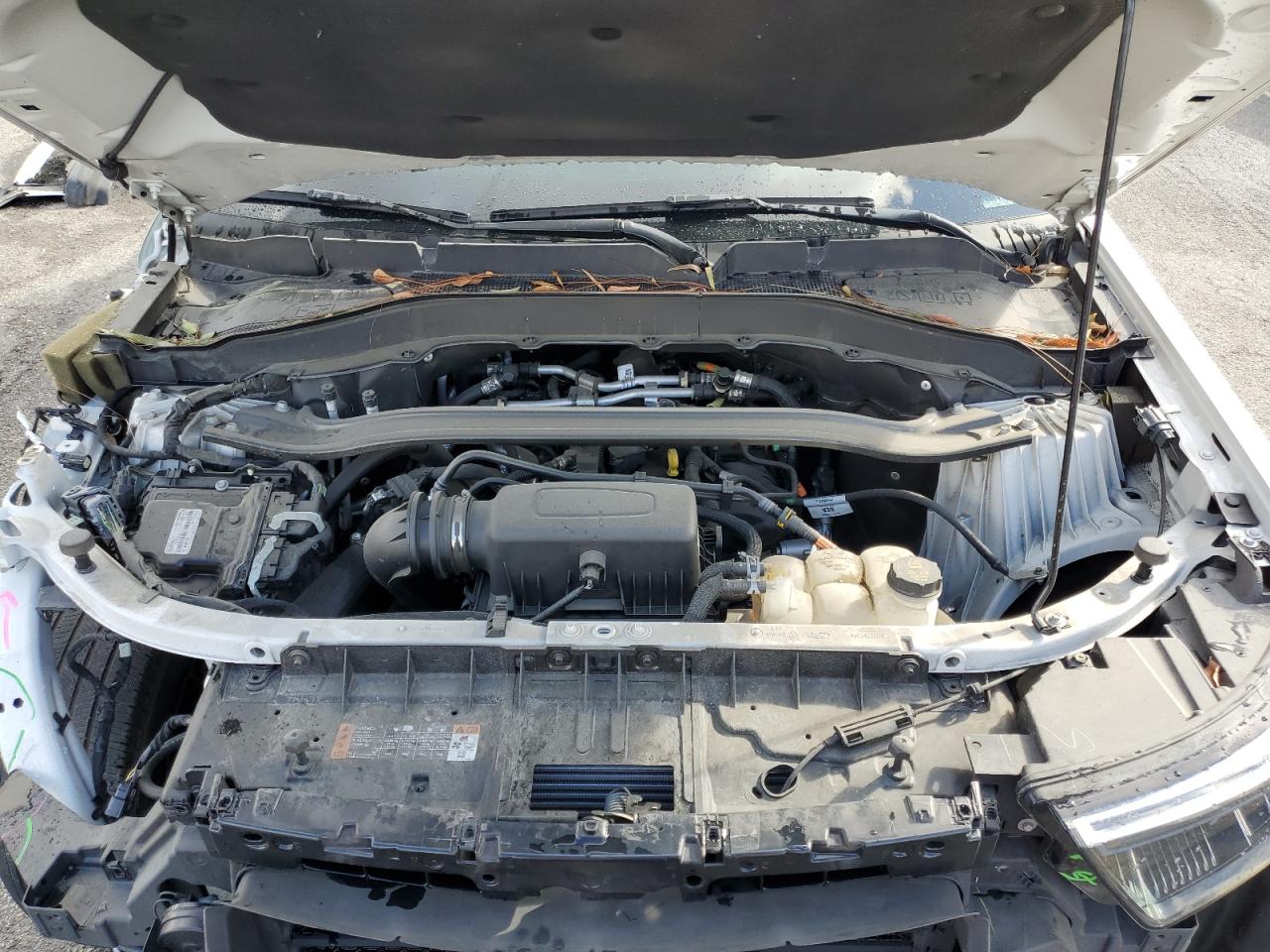 2022 Ford Explorer VIN 1FMSK7KH5NGB08459 Copart auction photo, front end / side damage thumbnail 12