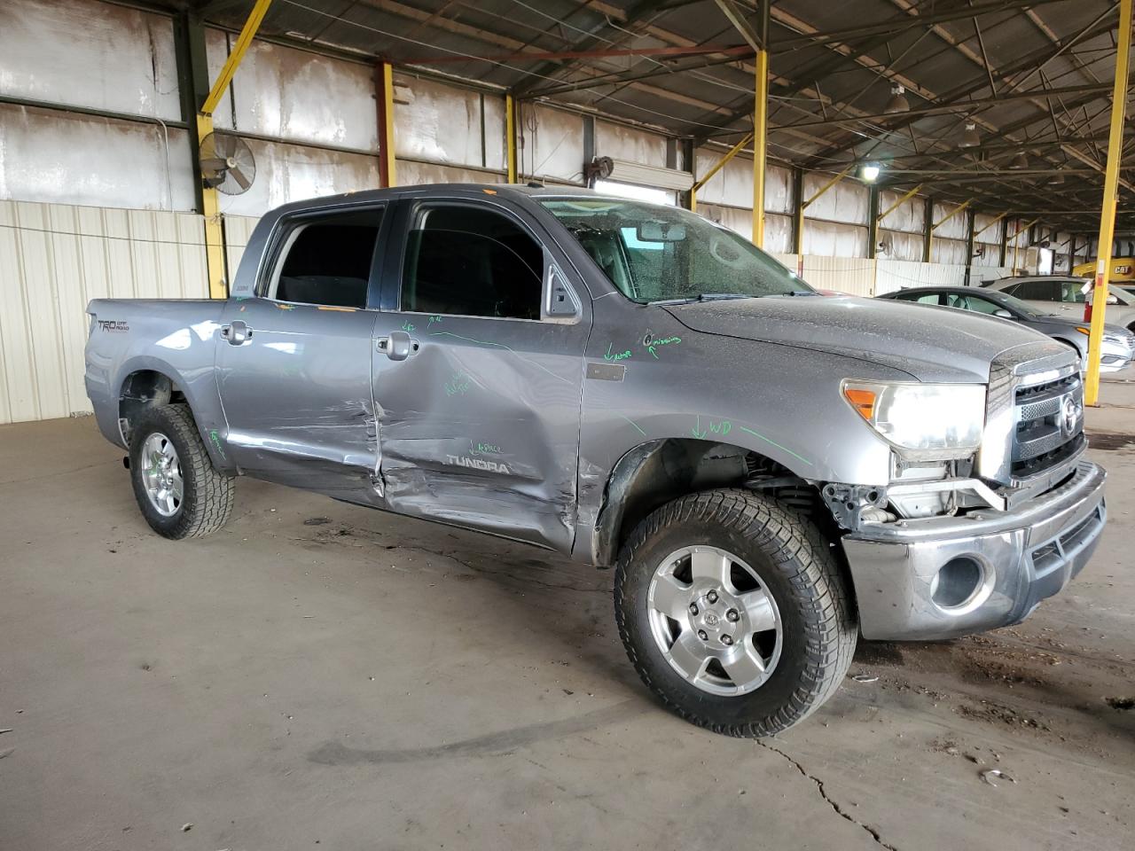 2010 Toyota Tundra VIN 5TFEY5F11AX089968 Copart auction photo, all over damage thumbnail 4