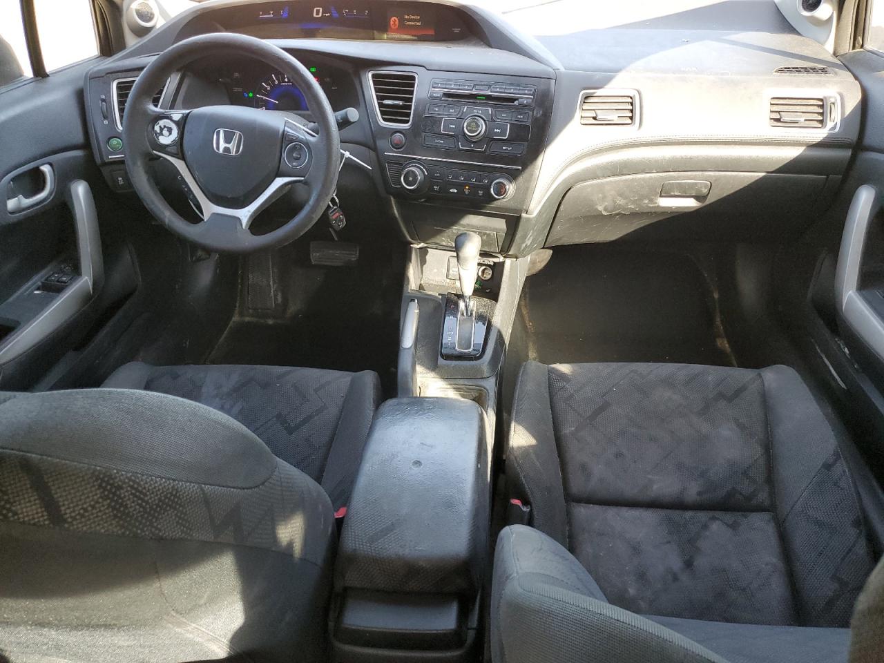 2013 Honda Civic VIN 2HGFG3B58DH510888 Copart auction photo, rear end damage thumbnail 8