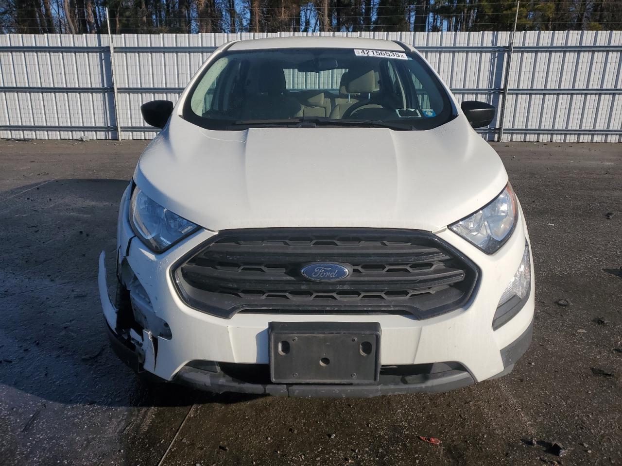 2019 Ford EcoSport VIN MAJ6S3FL5KC282621 Copart auction photo, rear end / front end damage thumbnail 5