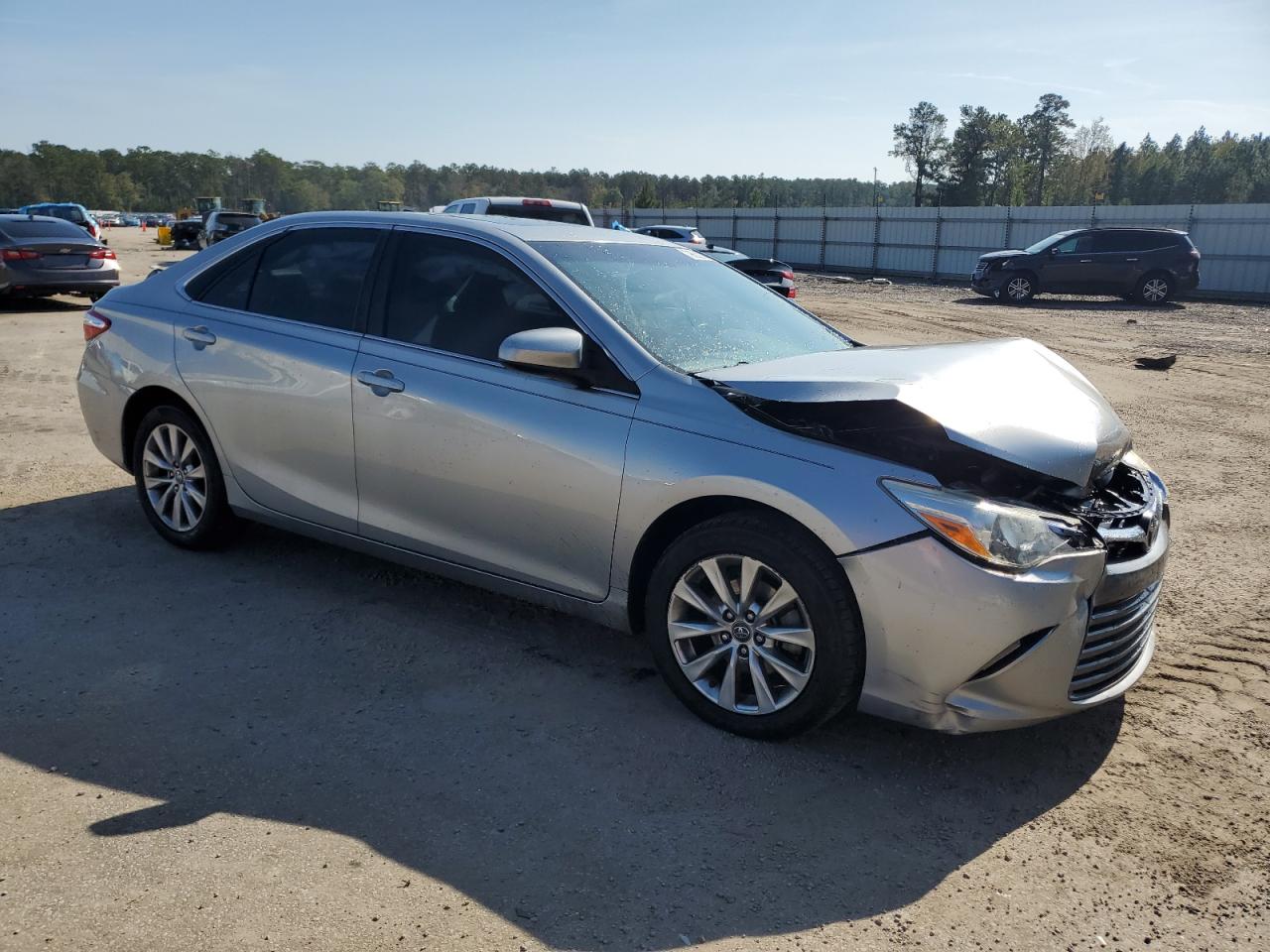 2017 Toyota Camry VIN 4T1BF1FK0HU633569 Copart auction photo, front end damage thumbnail 4