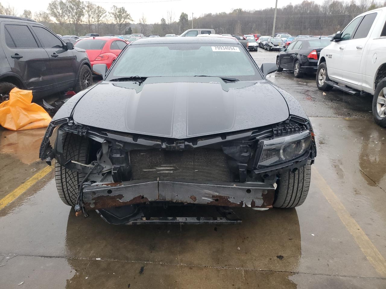 2014 Chevrolet Camaro VIN 2G1FC1E38E9145903 Copart auction photo, front end damage thumbnail 5