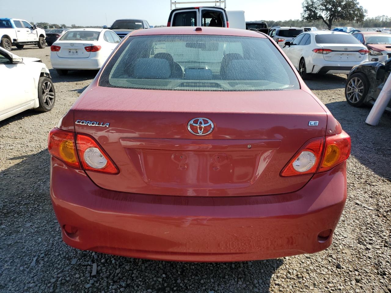 2010 Toyota Corolla VIN 1NXBU4EE2AZ360501 Copart auction photo, front end / side damage thumbnail 6