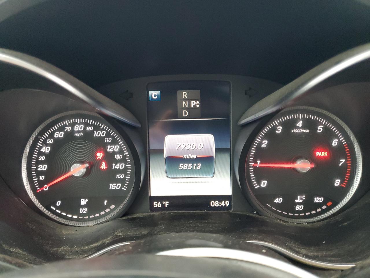 2016 Mercedes-Benz C-klasse VIN 55SWF4JB4GU168525 Copart auction photo, all over damage thumbnail 9