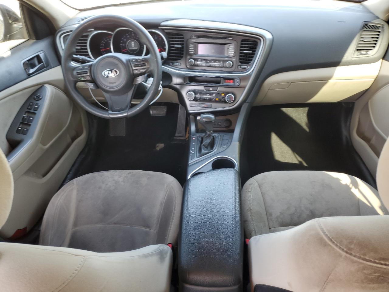 2015 KIA Optima VIN 5XXGM4A76FG438972 Copart auction photo, front end / rear end damage thumbnail 8