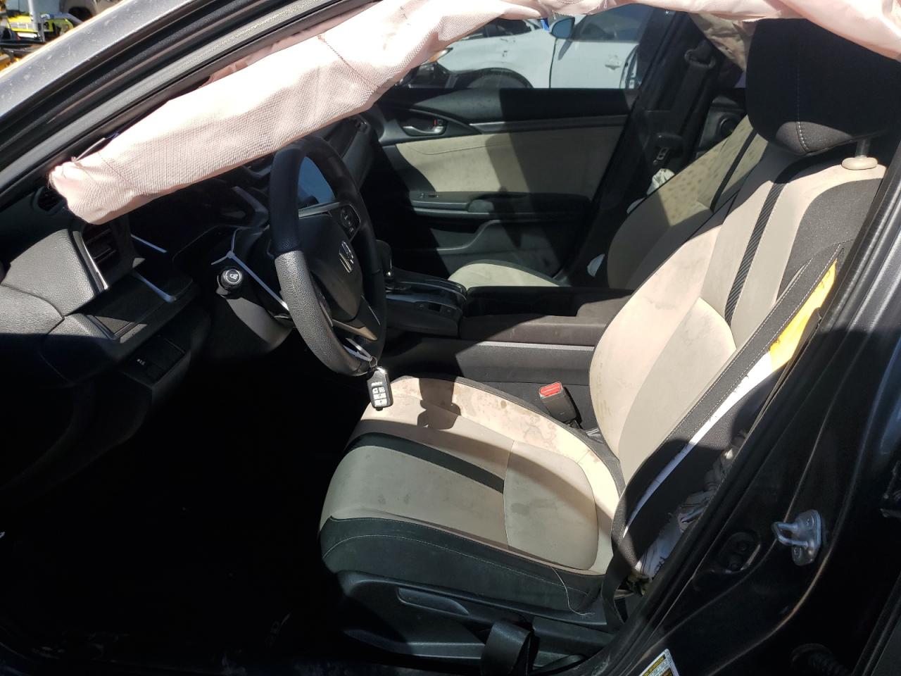 2018 Honda Civic VIN SHHFK7H5XJU205694 Copart auction photo, rear end / side damage thumbnail 7
