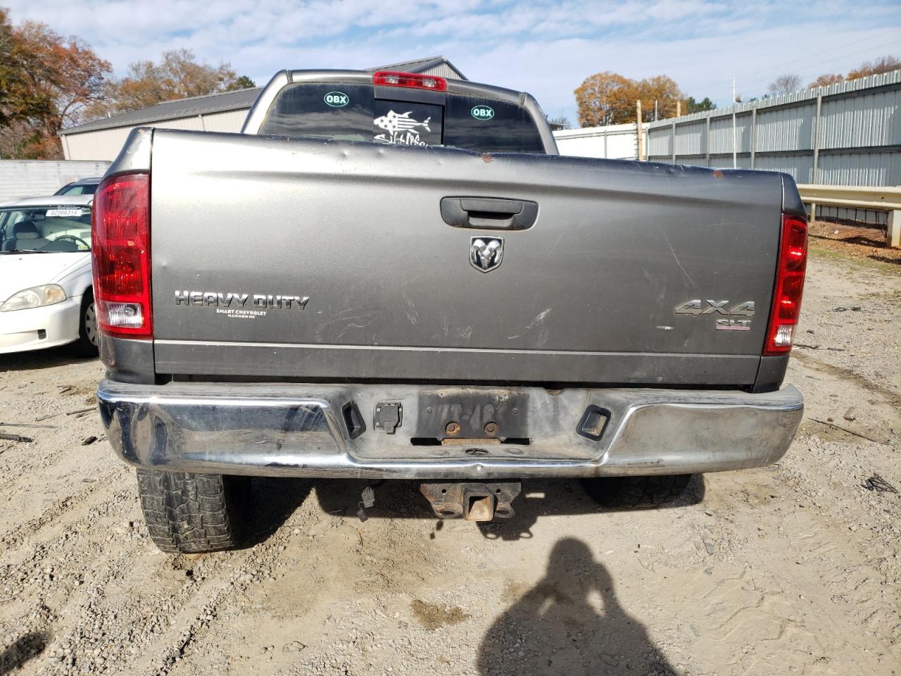 2006 Dodge RAM VIN 3D7KS29CX6G201667 Copart auction photo, undercarriage / side damage thumbnail 6