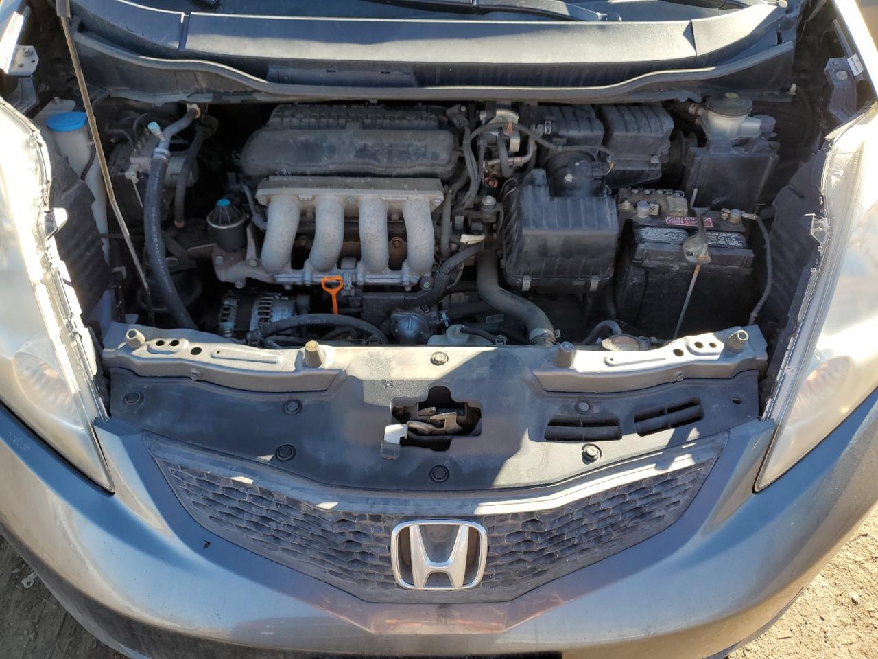 2011 Honda Fit VIN JHMGE8G59BC019095 Copart auction photo, rear end / hail damage thumbnail 11