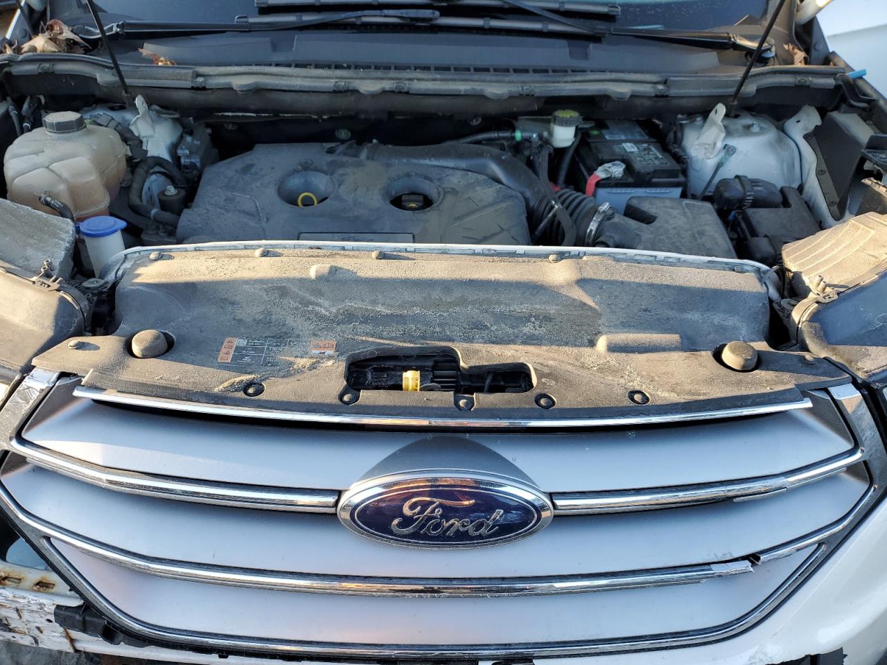 2017 Ford Edge VIN 2FMPK4J94HBB13999 Copart auction photo, front end damage thumbnail 12
