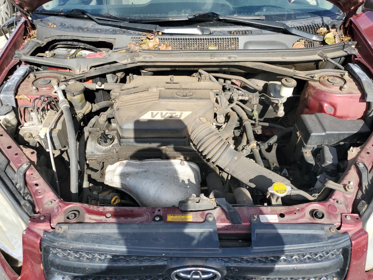 2005 Toyota RAV 4 VIN JTEHD20V650053190 Copart auction photo, front end / rear end damage thumbnail 12