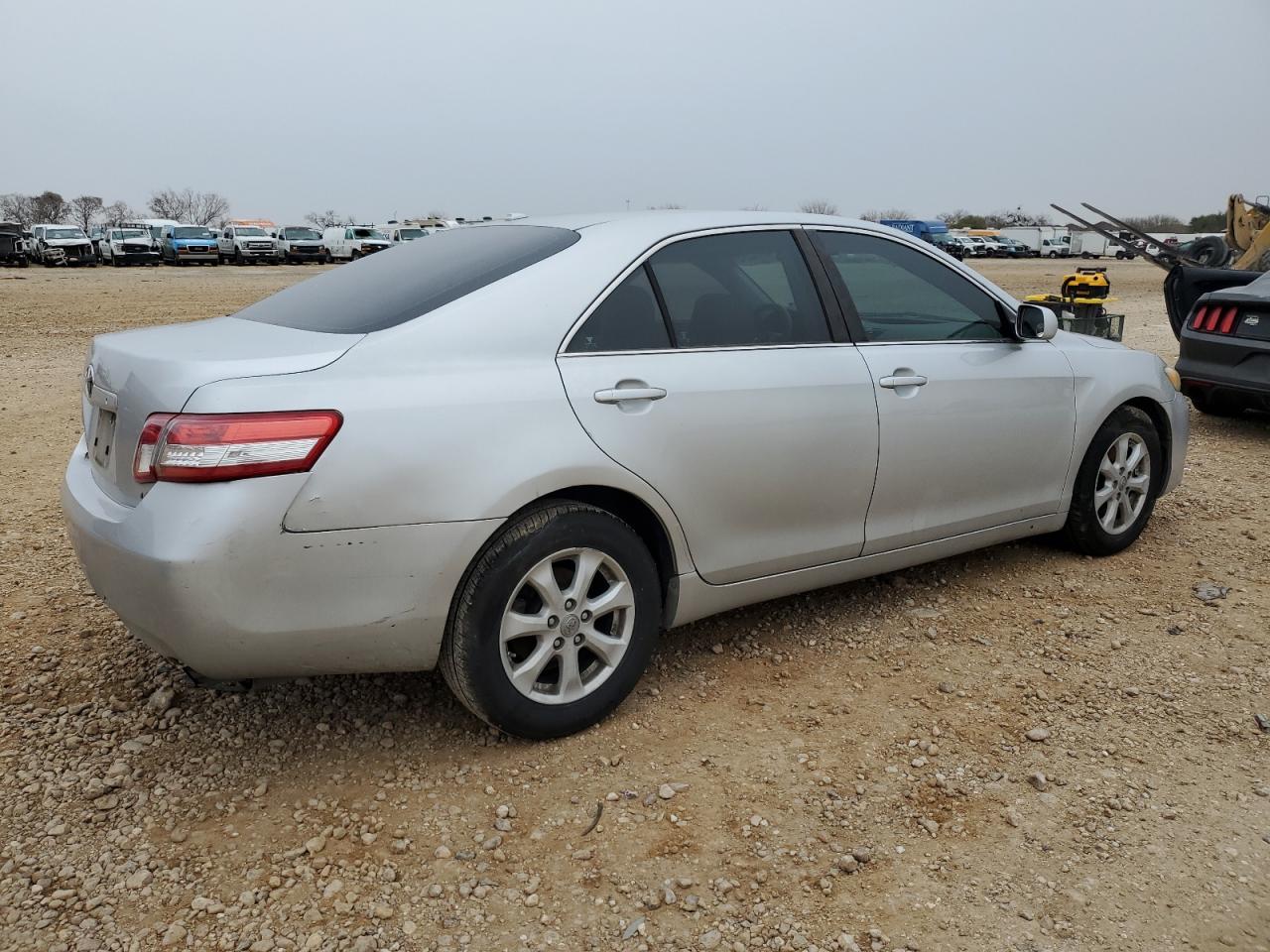 2011 Toyota Camry VIN 4T4BF3EK5BR159788 Copart auction photo, front end / side damage thumbnail 3