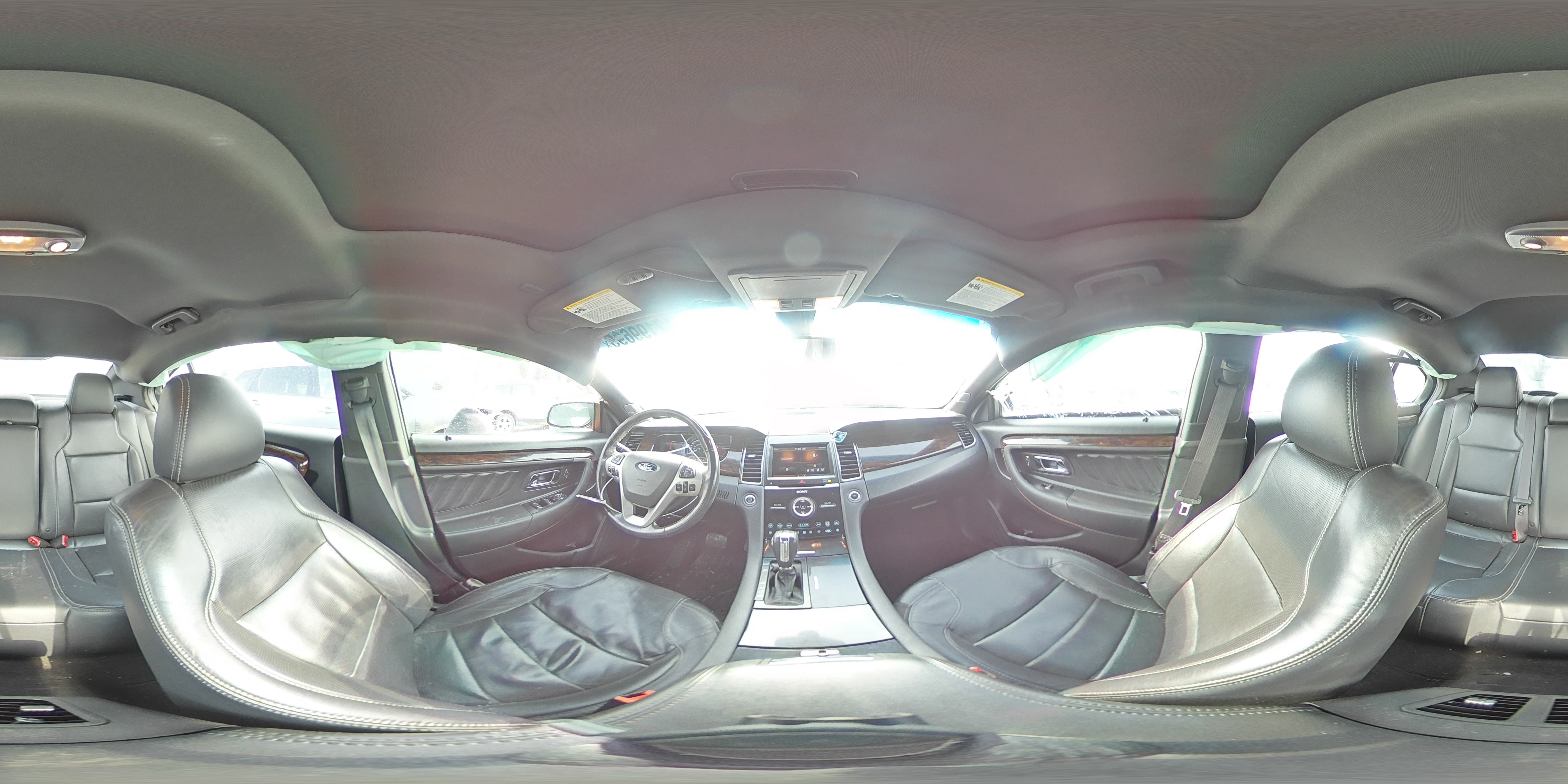 2013 Ford Taurus VIN 1FAHP2F82DG112289 Copart auction photo, side / front end damage thumbnail 12