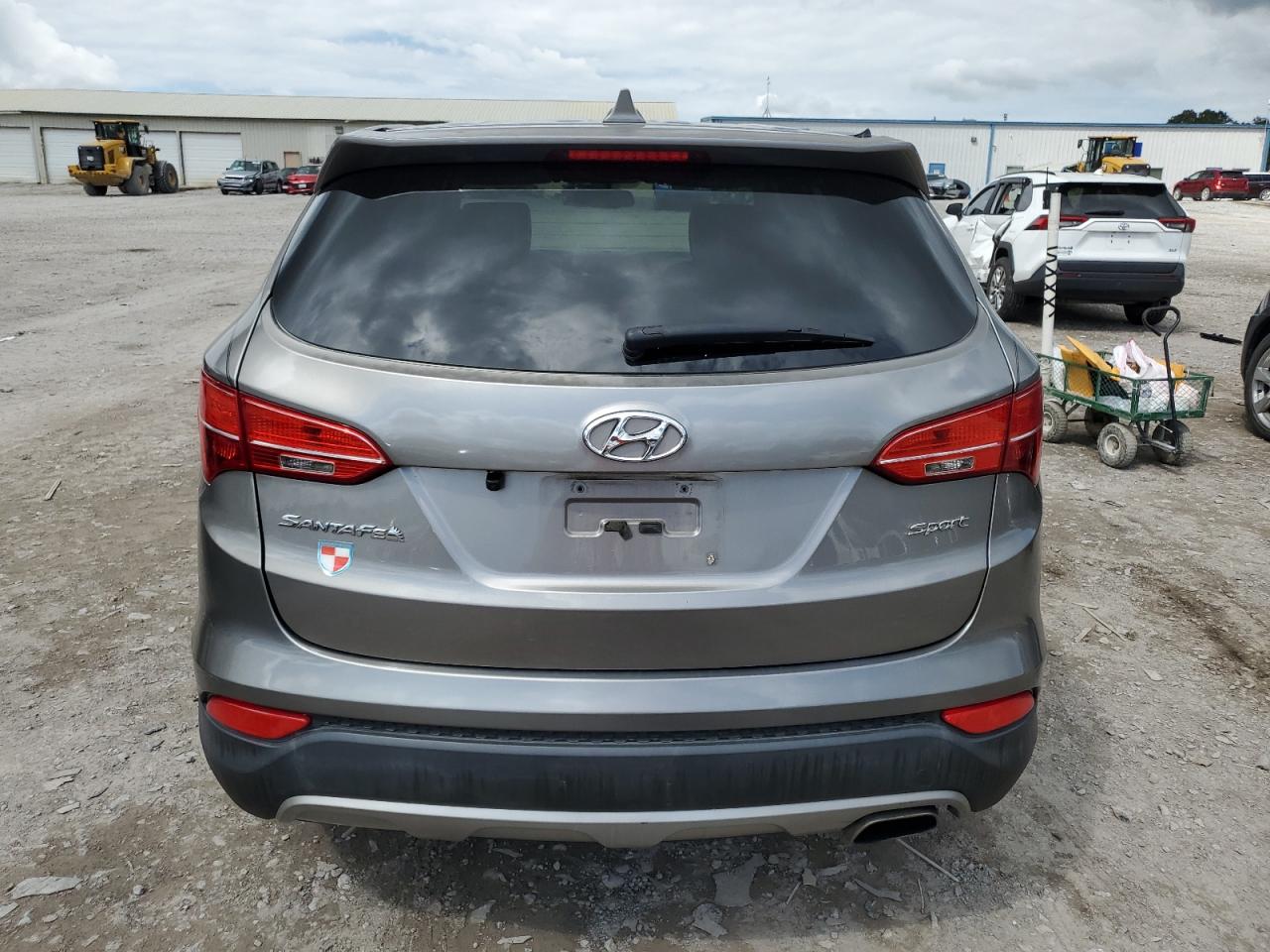 2013 Hyundai Santa Fe VIN 5XYZT3LB5DG052303 Copart auction photo, front end damage thumbnail 6