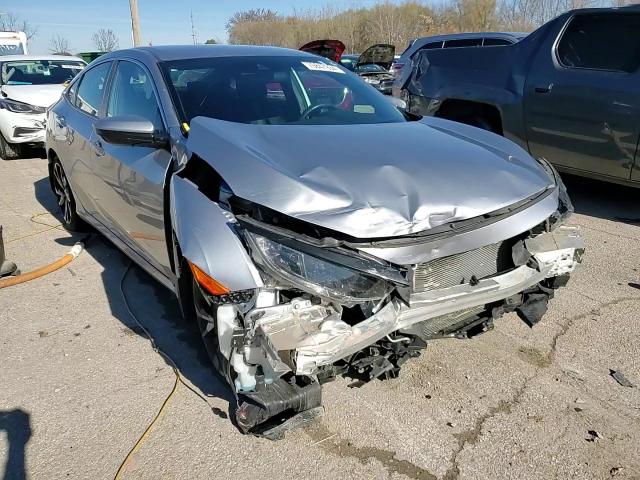 2020 Honda Civic VIN 2HGFC2F82LH562686 Copart auction photo, front end damage thumbnail 14