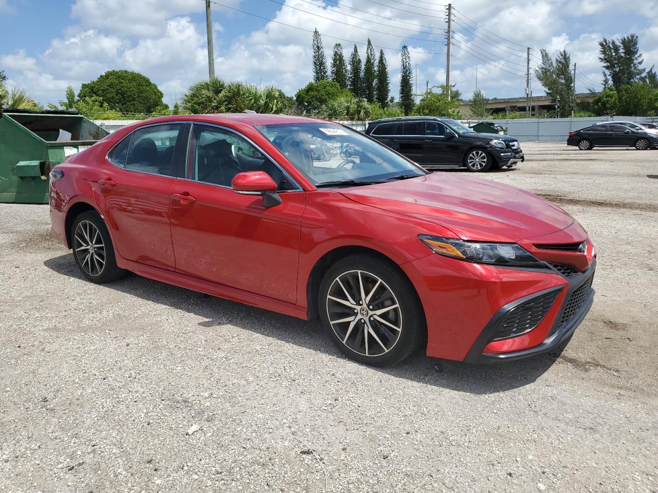 2023 Toyota Camry VIN 4T1G11AK7PU094054 Copart auction photo, all over damage thumbnail 4