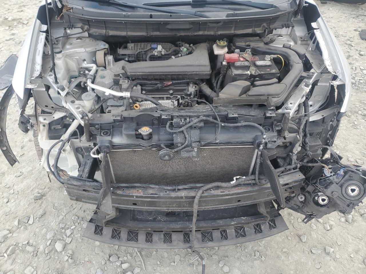 2015 Nissan Rogue VIN KNMAT2MV1FP591596 Copart auction photo, front end / rear end damage thumbnail 14