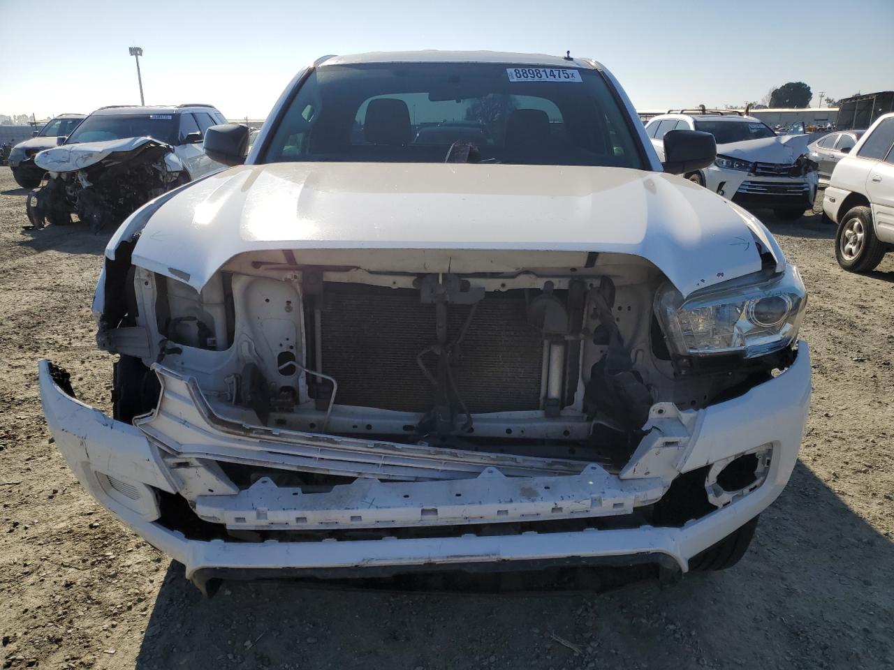 2016 Toyota Tacoma VIN 5TFRX5GN2GX065712 Copart auction photo, front end damage thumbnail 5