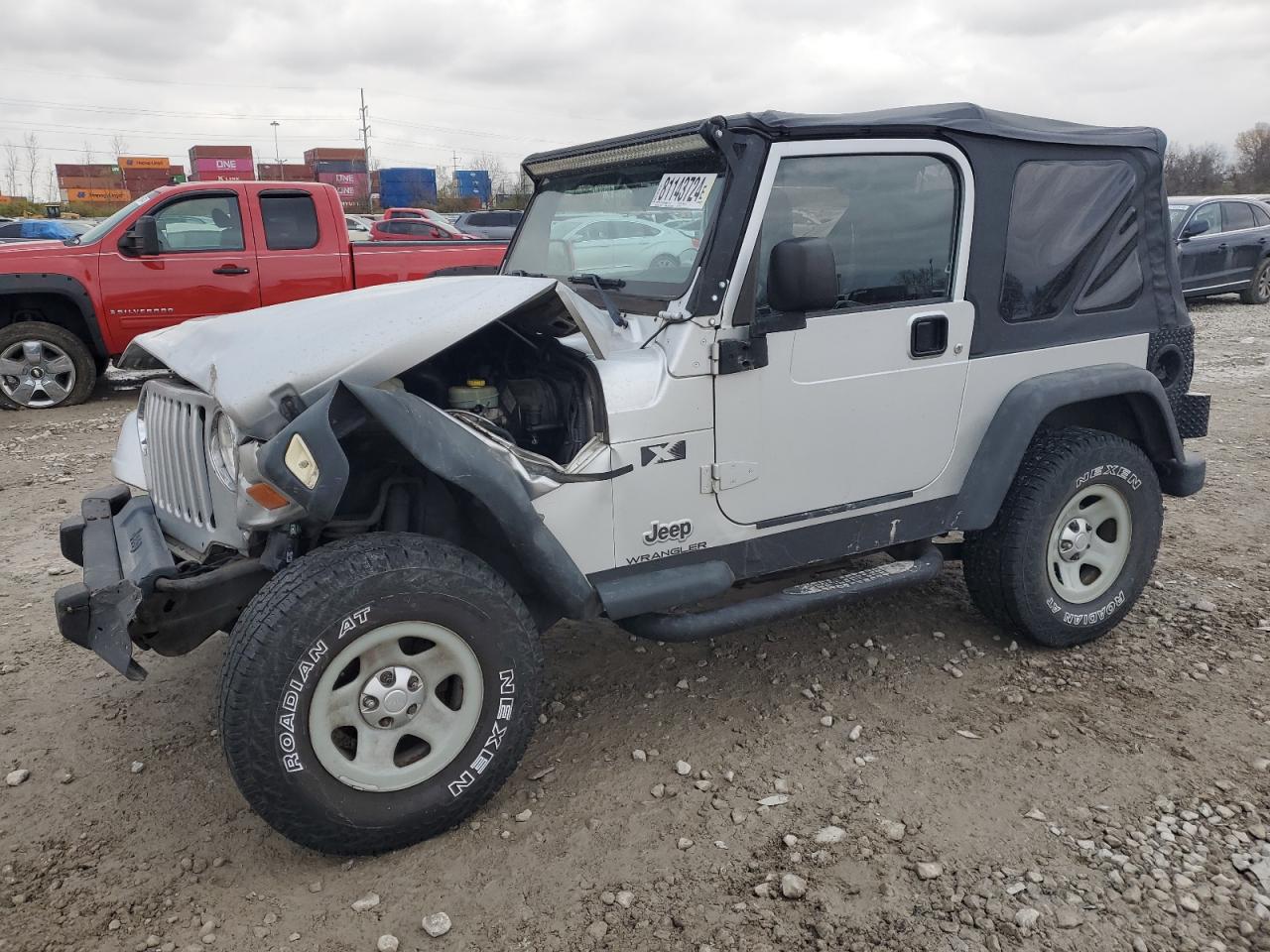 2004 Jeep Wrangler VIN 1J4FA39S54P715151