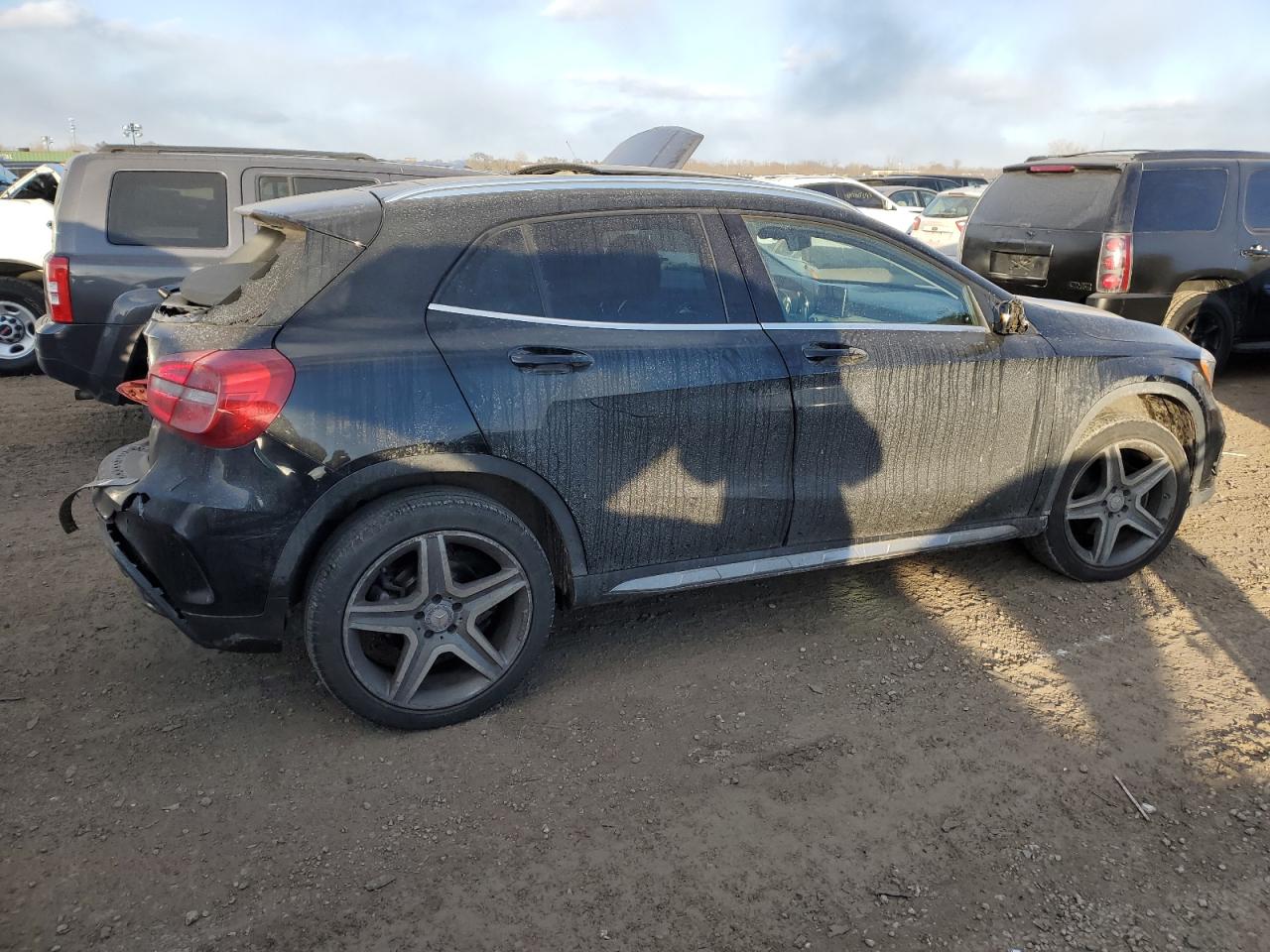 2015 Mercedes-Benz GLA-klasse VIN WDCTG4GB7FJ102612 Copart auction photo, rear end damage thumbnail 3