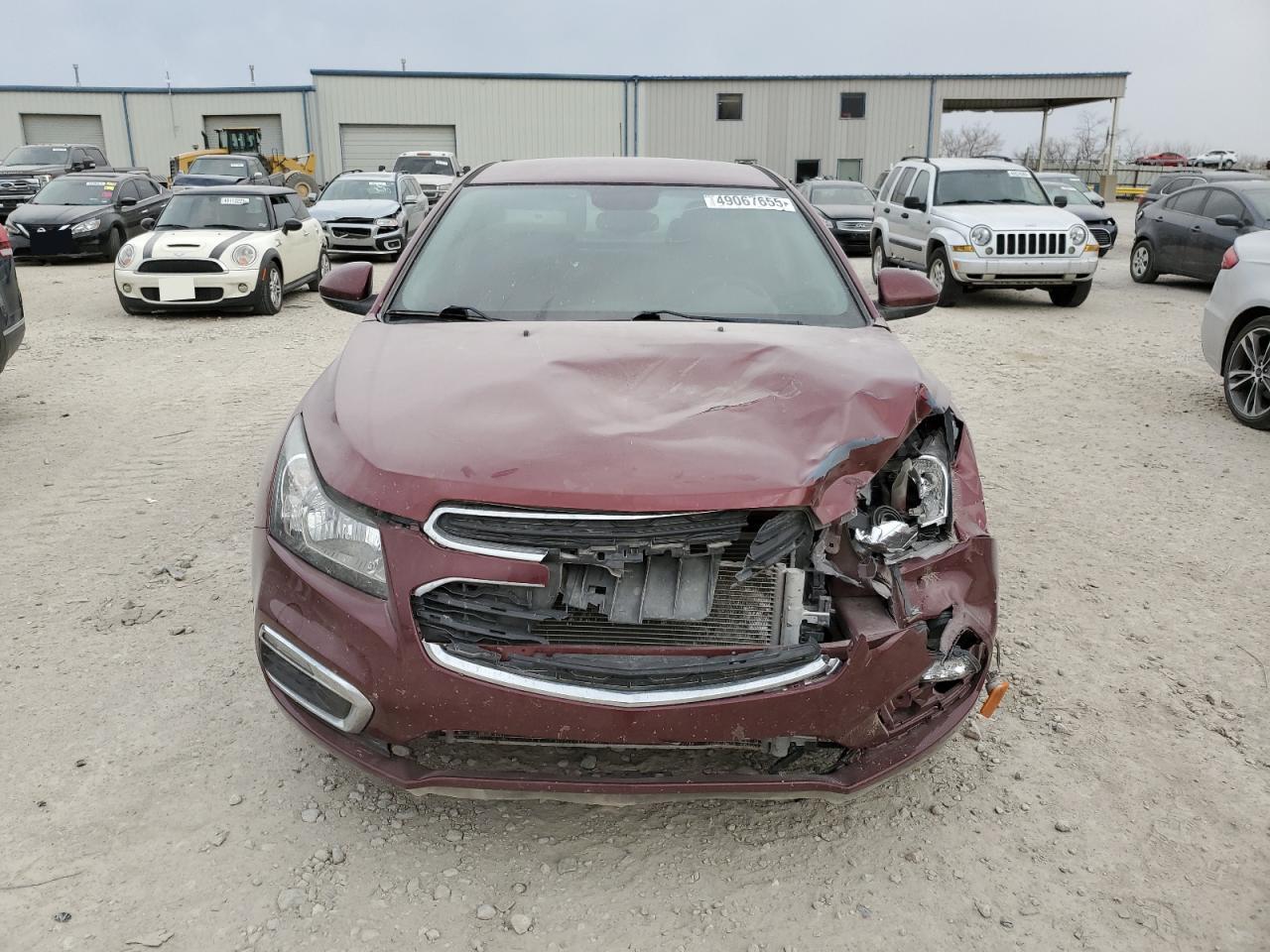 2015 Chevrolet Cruze VIN 1G1PC5SB5F7128891 Copart auction photo, front end damage thumbnail 5