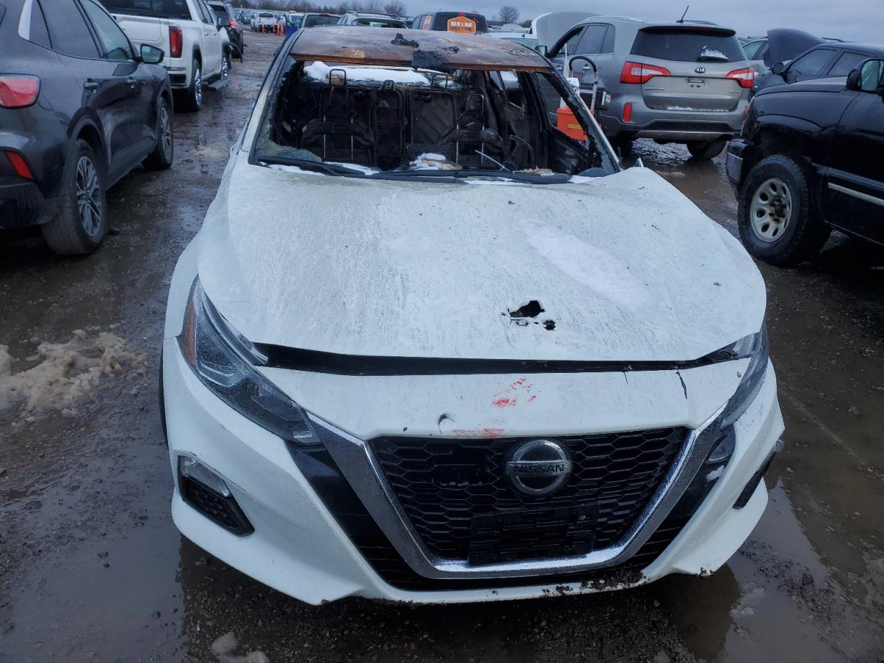 2019 Nissan Altima VIN 1N4BL4BW5KC258210 Copart auction photo, burn damage thumbnail 5