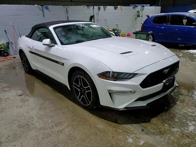 2021 Ford Mustang VIN 1FATP8FF1M5135621 Copart auction photo, top/roof / front end damage thumbnail 13
