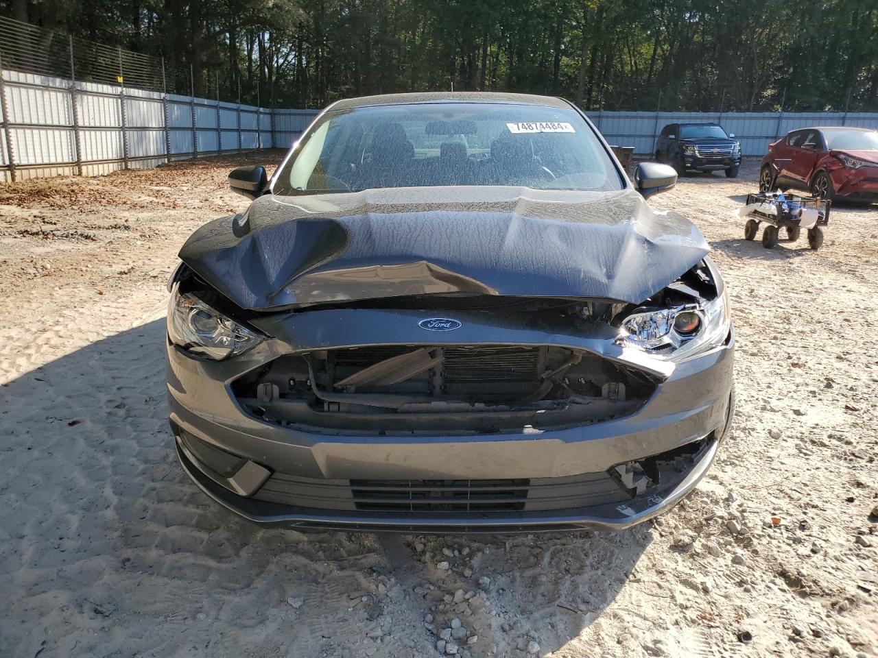 2018 Ford Fusion VIN 3FA6P0HD6JR228752 Copart auction photo, front end damage thumbnail 5