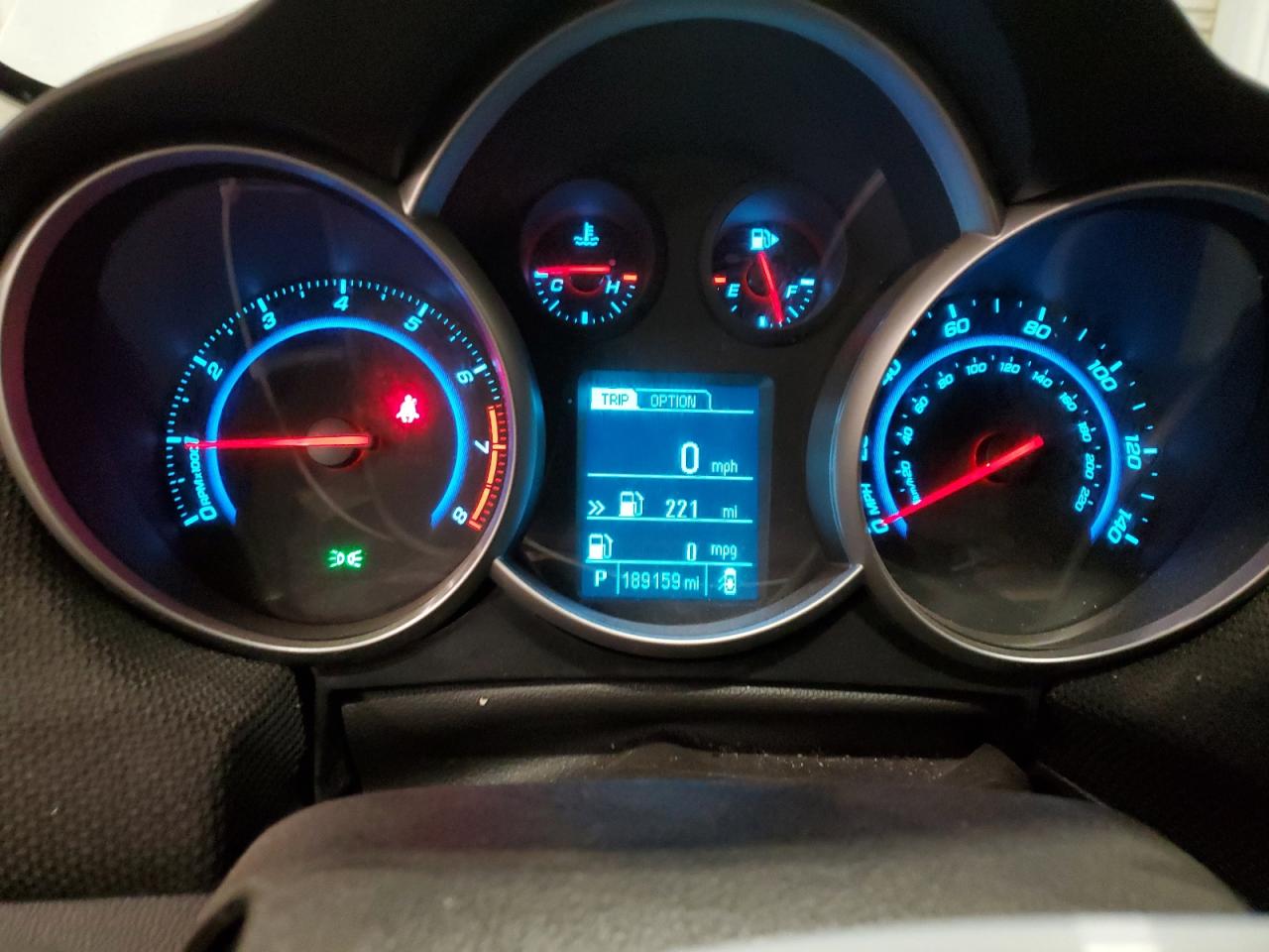 2014 Chevrolet Cruze VIN 1G1PE5SBXE7369516 Copart auction photo, rear end / front end damage thumbnail 9