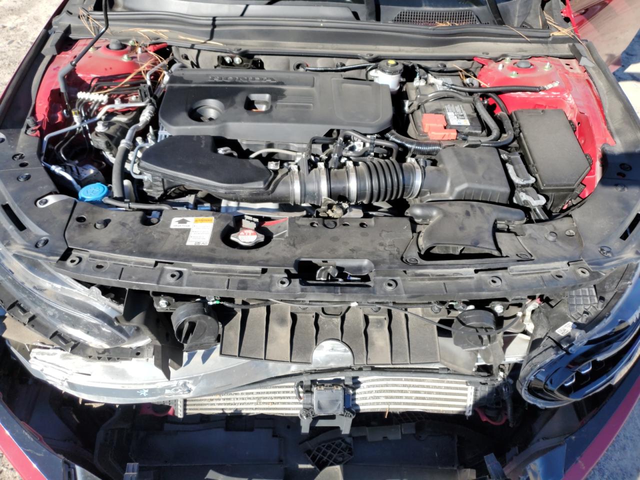 2022 Honda Accord VIN 1HGCV2F3XNA005379 Copart auction photo, front end damage thumbnail 12