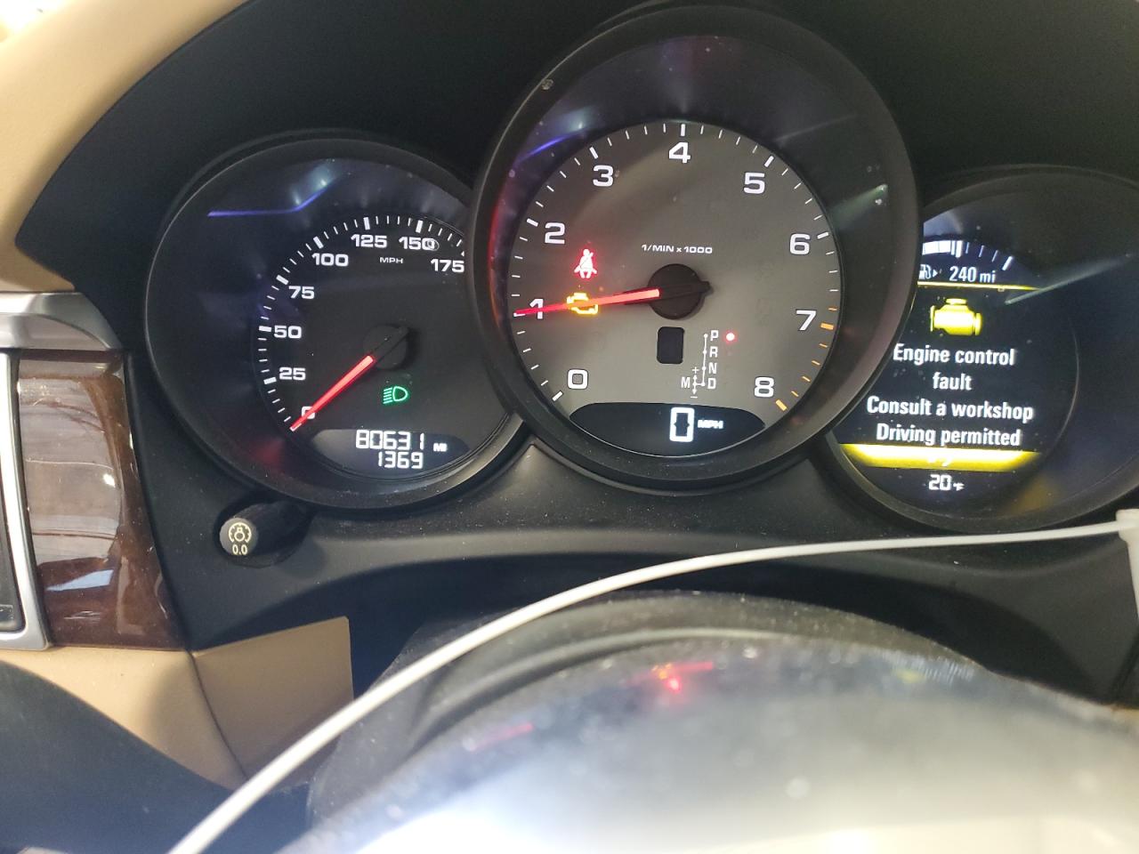 2017 Porsche Macan VIN WP1AB2A50HLB16473 Copart auction photo, frame damage / front end damage thumbnail 9