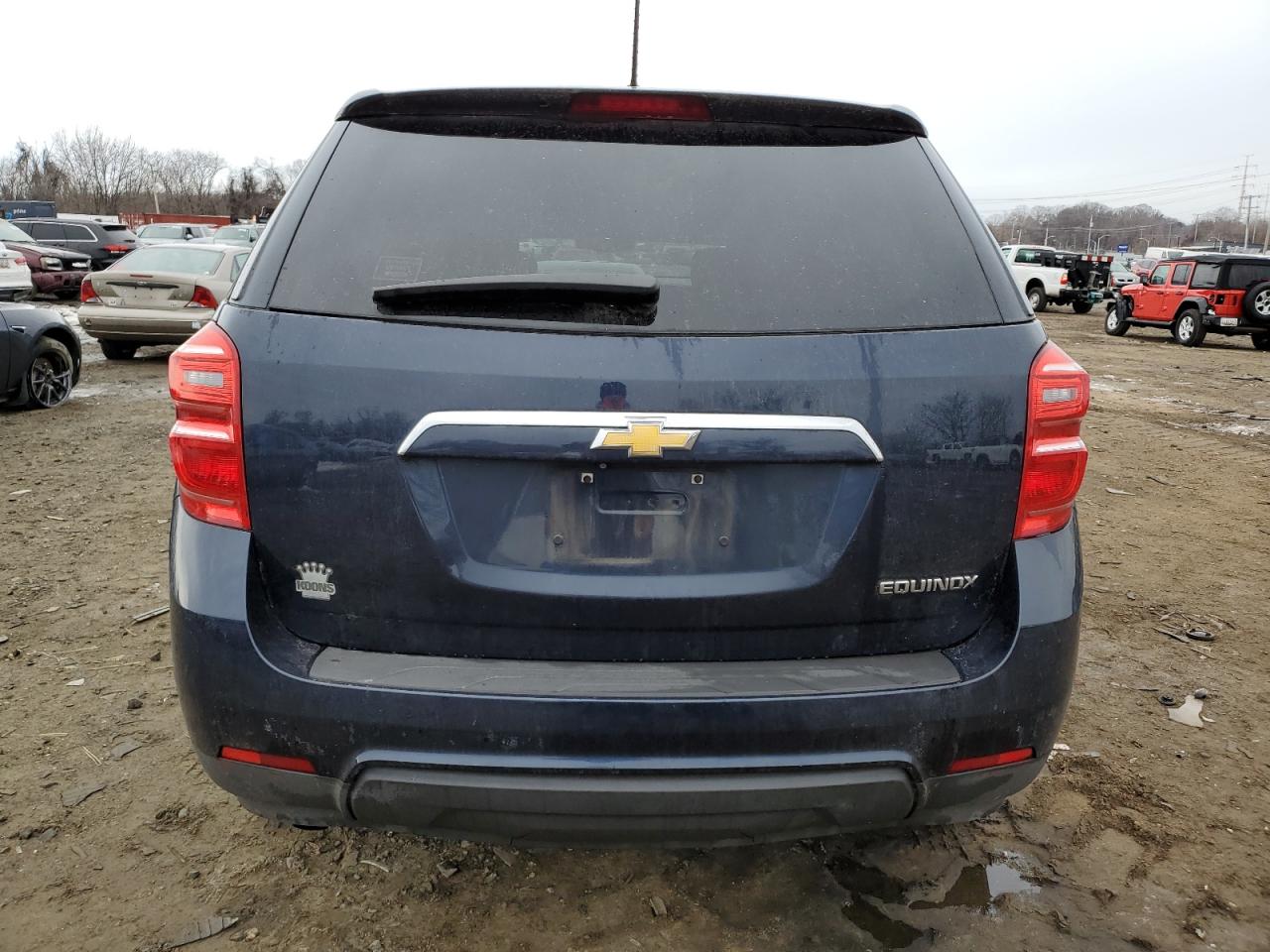 2016 Chevrolet Equinox VIN 2GNALBEKXG1114689 Copart auction photo, front end damage thumbnail 6