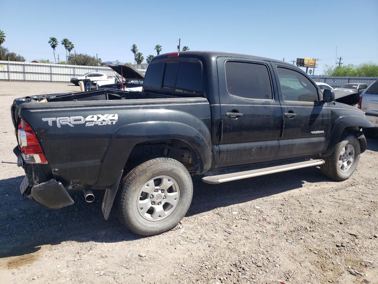 2010 Toyota Tacoma VIN 3TMLU4EN4AM054901 Copart auction photo, front end / rear end damage thumbnail 3
