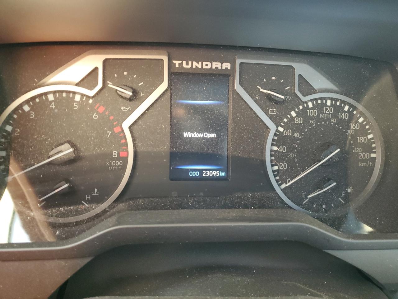 2023 Toyota Tundra VIN 5TFJA5DB9PX098070 Copart auction photo, side damage thumbnail 9
