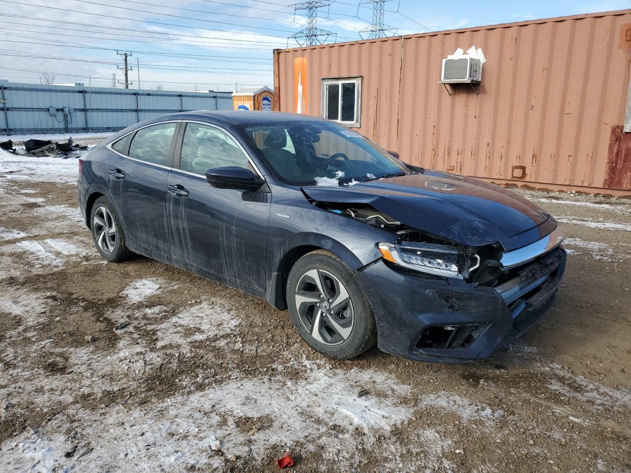 2021 Honda Insight VIN 19XZE4F50ME008017 Copart auction photo, front end damage thumbnail 4