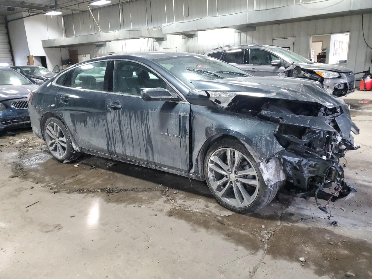 2020 Chevrolet Malibu VIN 1G1ZD5ST0LF122223 Copart auction photo, front end damage thumbnail 4
