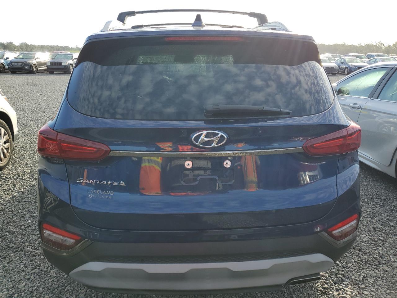 2020 Hyundai Santa Fe VIN 5NMS53AD5LH299941 Copart auction photo, water/flood damage thumbnail 6