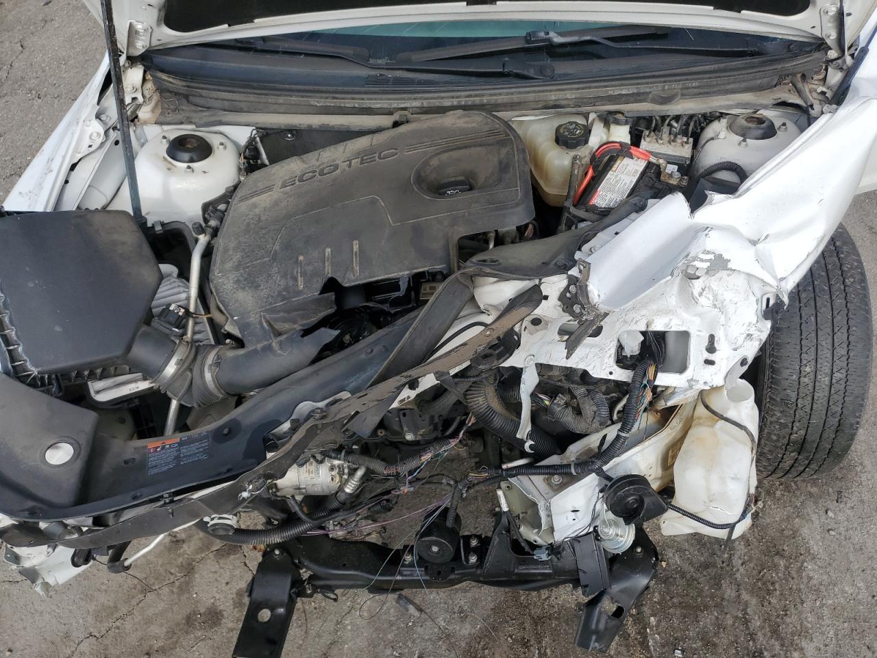 2012 Chevrolet Malibu VIN 1G1ZB5E04CF302019 Copart auction photo, front end / side damage thumbnail 12