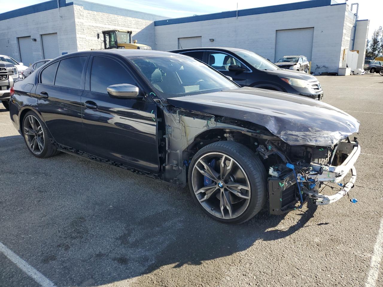 2020 BMW M5 VIN WBAJS7C06LBN96210 Copart auction photo, front end damage thumbnail 4