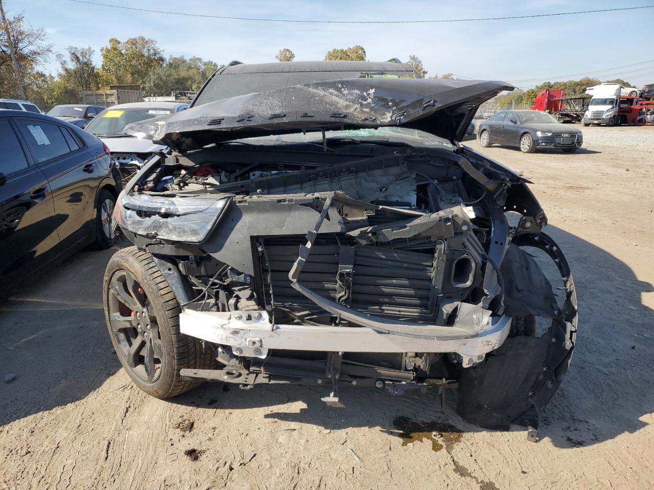 2020 Ford Explorer VIN 1FM5K8GC6LGA11557 Copart auction photo, front end / undercarriage damage thumbnail 5