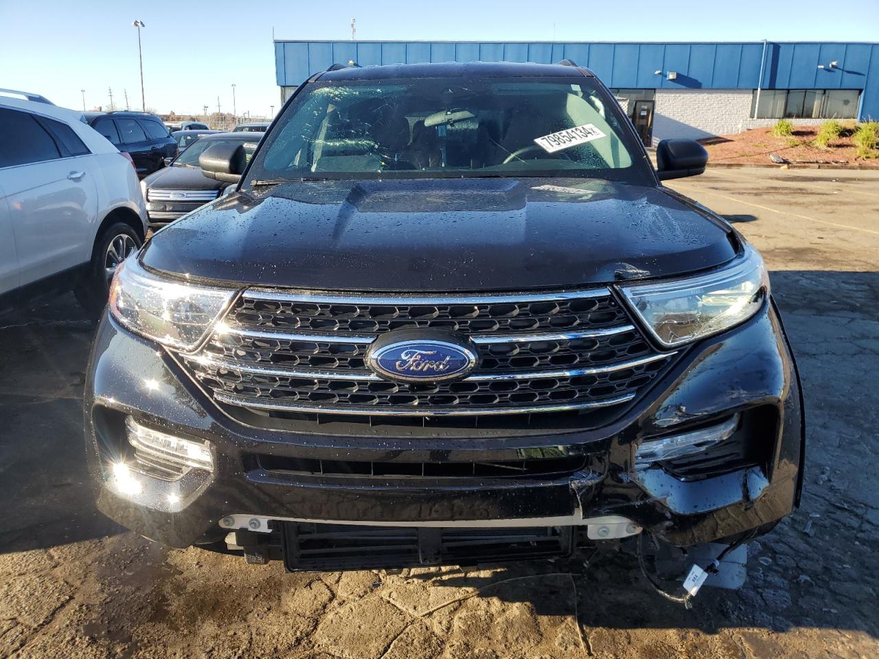 2023 Ford Explorer VIN 1FMSK8DH0PGC37103 Copart auction photo, front end damage thumbnail 5