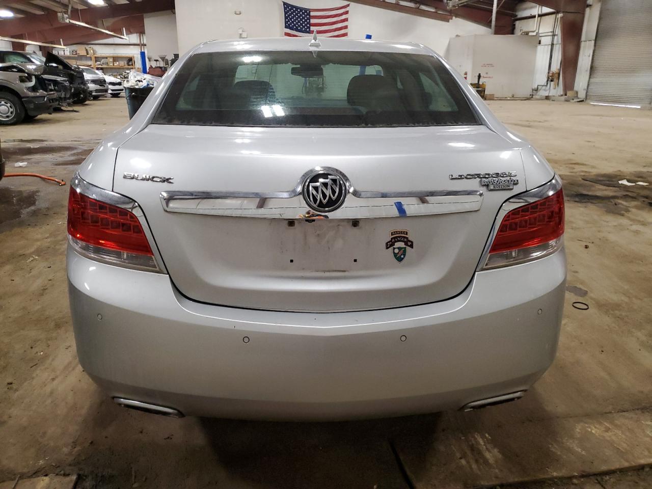 2013 Buick LaCrosse VIN 1G4GC5E31DF309223 Copart auction photo, front end / undercarriage damage thumbnail 6