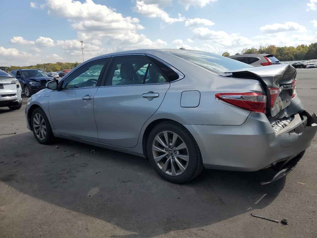 2017 Toyota Camry VIN 4T1BD1FK9HU202220 Copart auction photo, rear end damage thumbnail 2